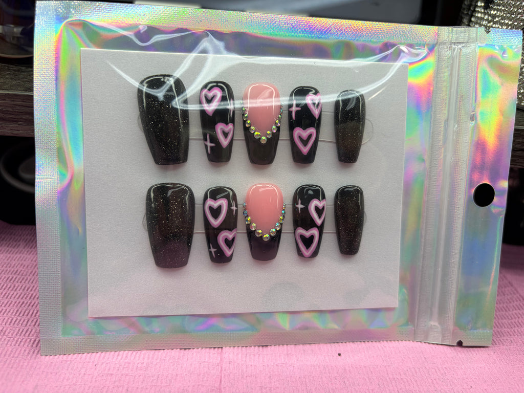 Neon hearts 💕