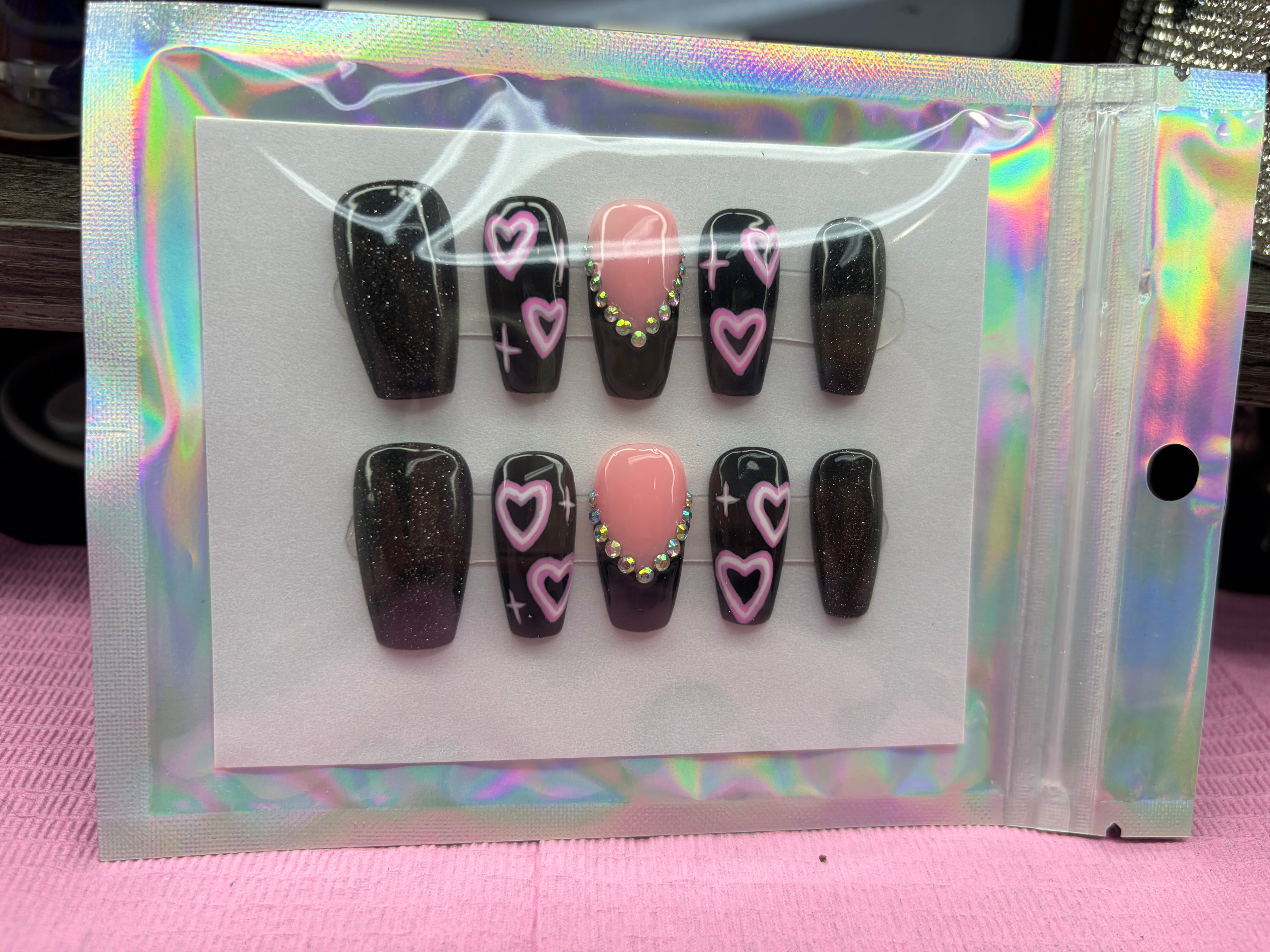 Neon hearts 💕